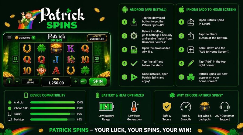 Best patrickspins casino login in United Kingdom